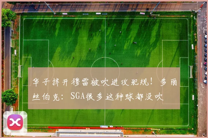 华子挤开穆雷被吹进攻犯规！多丽丝伯克：SGA很多这种球都没吹