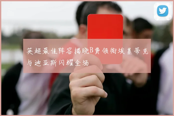 英超最佳阵容揭晓B费领衔埃基蒂克与迪亚斯闪耀全场